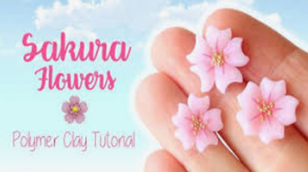 Cách Làm Hoa Đất Sét Sakura Đơn Giản Mà Đẹp Như Thật