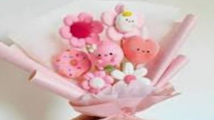 Hoa Đất Sét Tự Khô