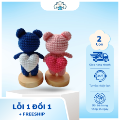 Bộ Đôi Gấu Len Tình Nhân