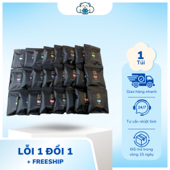 Túi Đất Sét Handmade Nhiều Màu