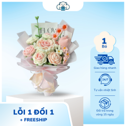 Bó hoa Len Tặng Mẹ